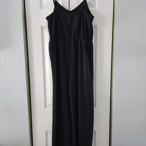 SHEIN Black Sleeveless Maxi Jumpsuit For Size 11-12Y
